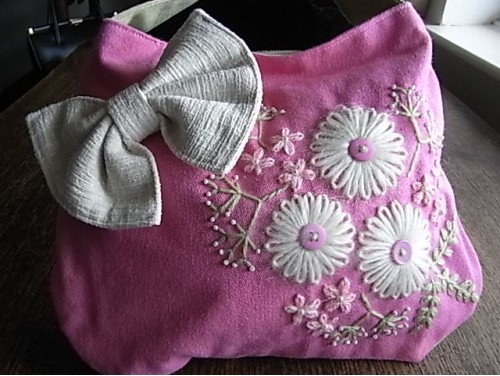 Hand Embroided Hand Bag